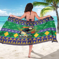 Brazil Christmas Sarong Toco Toucan Feliz Natal - Wonder Print Shop