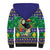 Brazil Christmas Sherpa Hoodie Toco Toucan Feliz Natal - Wonder Print Shop