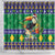 Brazil Christmas Shower Curtain Toco Toucan Feliz Natal