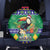 Brazil Christmas Spare Tire Cover Toco Toucan Feliz Natal - Wonder Print Shop