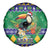 Brazil Christmas Spare Tire Cover Toco Toucan Feliz Natal - Wonder Print Shop