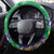 Brazil Christmas Steering Wheel Cover Toco Toucan Feliz Natal - Wonder Print Shop
