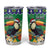 Brazil Christmas Tumbler Cup Toco Toucan Feliz Natal - Wonder Print Shop