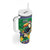 Brazil Christmas Tumbler With Handle Toco Toucan Feliz Natal - Wonder Print Shop
