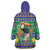 Brazil Christmas Wearable Blanket Hoodie Toco Toucan Feliz Natal - Wonder Print Shop