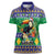 Brazil Christmas Women Polo Shirt Toco Toucan Feliz Natal - Wonder Print Shop