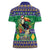 Brazil Christmas Women Polo Shirt Toco Toucan Feliz Natal - Wonder Print Shop
