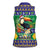 Brazil Christmas Women Sleeveless Polo Shirt Toco Toucan Feliz Natal - Wonder Print Shop