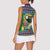 Brazil Christmas Women Sleeveless Polo Shirt Toco Toucan Feliz Natal - Wonder Print Shop