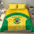 Custom Brazil Football Bedding Set Vamos Selecao - Yellow - Wonder Print Shop