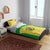 Custom Brazil Football Bedding Set Vamos Selecao - Yellow - Wonder Print Shop