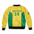 Custom Brazil Football Bomber Jacket Vamos Selecao - Yellow - Wonder Print Shop