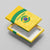 Custom Brazil Football Canvas Wall Art Vamos Selecao - Yellow - Wonder Print Shop