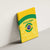Custom Brazil Football Canvas Wall Art Vamos Selecao - Yellow - Wonder Print Shop