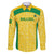 Custom Brazil Football Family Matching Puletasi and Hawaiian Shirt Vamos Selecao - Yellow - Wonder Print Shop
