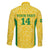 Custom Brazil Football Family Matching Puletasi and Hawaiian Shirt Vamos Selecao - Yellow - Wonder Print Shop