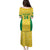 Custom Brazil Football Family Matching Puletasi and Hawaiian Shirt Vamos Selecao - Yellow - Wonder Print Shop