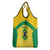 Custom Brazil Football Grocery Bag Vamos Selecao - Yellow