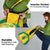 Custom Brazil Football Grocery Bag Vamos Selecao - Yellow