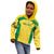 Custom Brazil Football Kid Hoodie Vamos Selecao - Yellow - Wonder Print Shop