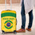 Custom Brazil Football Luggage Cover Vamos Selecao - Yellow - Wonder Print Shop