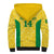 Custom Brazil Football Sherpa Hoodie Vamos Selecao - Yellow - Wonder Print Shop