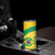 Custom Brazil Football Skinny Tumbler Vamos Selecao - Yellow - Wonder Print Shop