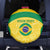 Custom Brazil Football Spare Tire Cover Vamos Selecao - Yellow - Wonder Print Shop