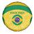 Custom Brazil Football Spare Tire Cover Vamos Selecao - Yellow - Wonder Print Shop