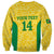 Custom Brazil Football Sweatshirt Vamos Selecao - Yellow - Wonder Print Shop