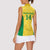 Custom Brazil Football Women Sleeveless Polo Shirt Vamos Selecao - Yellow - Wonder Print Shop