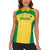 Custom Brazil Football Women Sleeveless Polo Shirt Vamos Selecao - Yellow - Wonder Print Shop