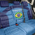 Custom Brazil Football Back Car Seat Cover Vamos Selecao - Blue - Wonder Print Shop