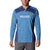 Custom Brazil Football Button Sweatshirt Vamos Selecao - Blue - Wonder Print Shop
