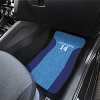 Custom Brazil Football Car Mats Vamos Selecao - Blue - Wonder Print Shop