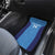 Custom Brazil Football Car Mats Vamos Selecao - Blue - Wonder Print Shop