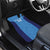 Custom Brazil Football Car Mats Vamos Selecao - Blue - Wonder Print Shop
