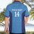Custom Brazil Football Hawaiian Shirt Vamos Selecao - Blue - Wonder Print Shop