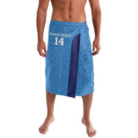 Custom Brazil Football Lavalava Vamos Selecao - Blue - Wonder Print Shop