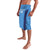 Custom Brazil Football Lavalava Vamos Selecao - Blue - Wonder Print Shop