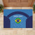 Custom Brazil Football Rubber Doormat Vamos Selecao - Blue - Wonder Print Shop