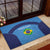 Custom Brazil Football Rubber Doormat Vamos Selecao - Blue - Wonder Print Shop