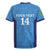 Custom Brazil Football Rugby Jersey Vamos Selecao - Blue - Wonder Print Shop
