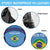 Custom Brazil Football Spare Tire Cover Vamos Selecao - Blue - Wonder Print Shop