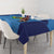 Custom Brazil Football Tablecloth Vamos Selecao - Blue - Wonder Print Shop