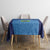 Custom Brazil Football Tablecloth Vamos Selecao - Blue - Wonder Print Shop