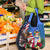United States And Fiji Grocery Bag USA Flag Eagle Mix Fijian Coat Of Arms Tapa Pattern