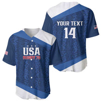 Custom USA Rugby 2025 Baseball Jersey Go Champions Eagles - Wonder Print Shop