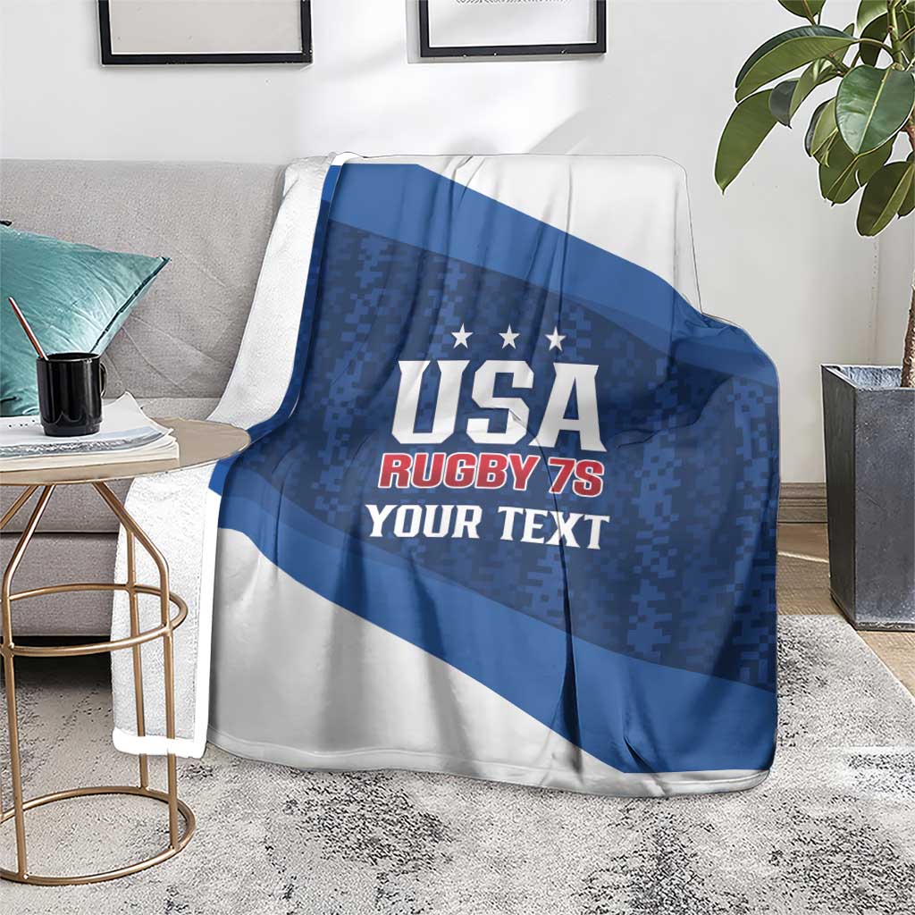 Custom USA Rugby 2025 Blanket Go Champions Eagles