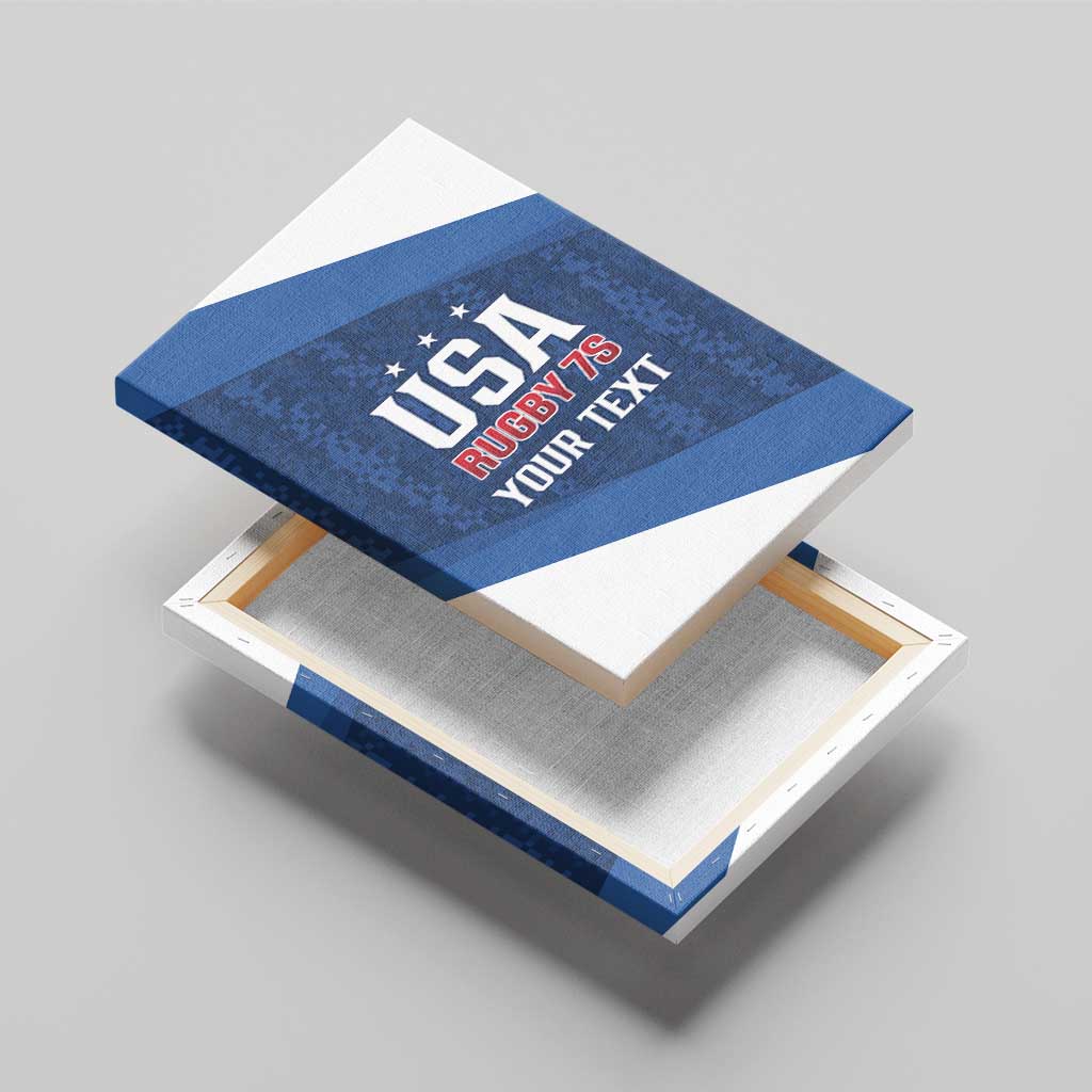 Custom USA Rugby 2025 Canvas Wall Art Go Champions Eagles - Wonder Print Shop